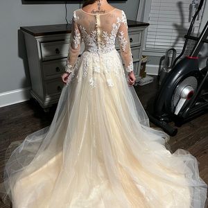 Custom wedding dress